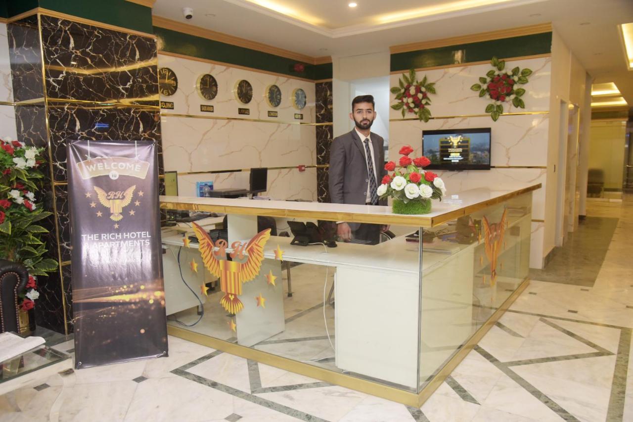 The Rich Hotel & Apartments Лахор Экстерьер фото