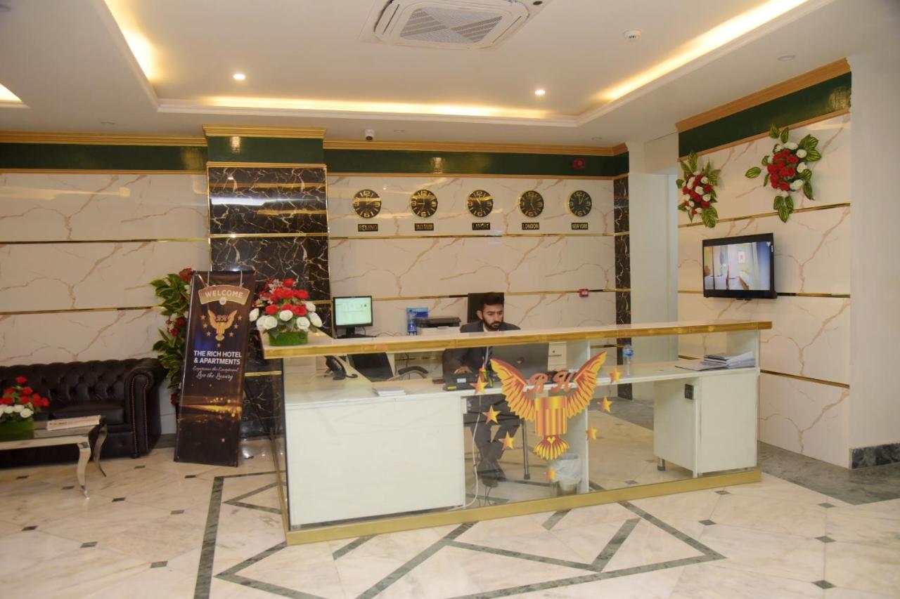The Rich Hotel & Apartments Лахор Экстерьер фото